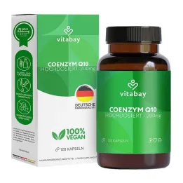 Coenzyme Q10 Ubiquinone Complex 200 mg vegan capsules, 120 pcs