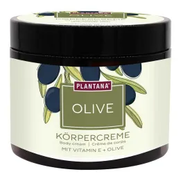 Plantana Olive body cream with vitamin E, 500 ml