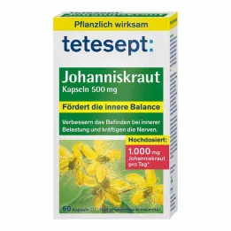 Tetesept St. Johns wort 500 mg capsules, 60 pcs