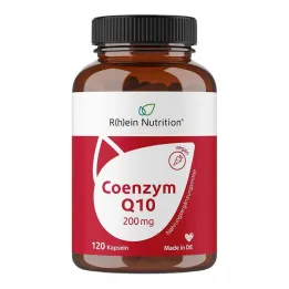 Coenzyme Q10 200 mg vegan capsules, 120 pcs