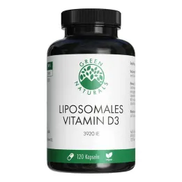 Green Naturals Vitamin D3 liposomal high-dose capsules, 120 pieces