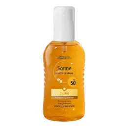 Sun protection & tan pump spray bronze LSF 50, 200 ml