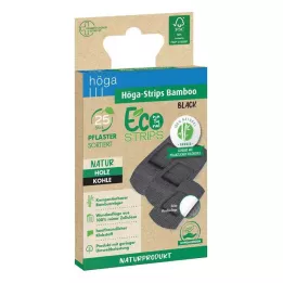 HÖGA-STRIPS Bamboo black sorted Eco natural, 25 pcs