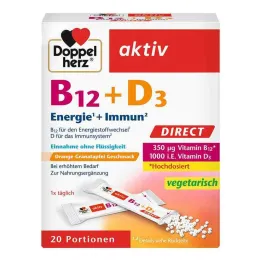 Doppelherz B12 + D3 Direct Pellets, 20 pcs