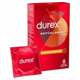 DUREX Prezerwatywy sensoryczne XXL , 8 szt