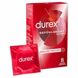 durex® Feel-real Ultra Condoms, 8 pcs