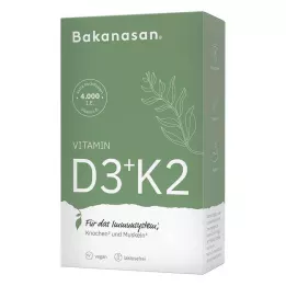 BAKANASAN Vitamin D3+K2 capsules, 60 pcs