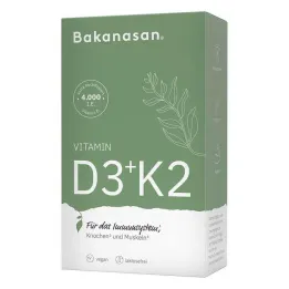 Bakanasan Vitamin D3 + K2 capsules, 60 pcs