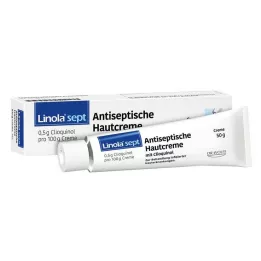 LINOLA sept antiseptic skin cream with clioquinol, 50 g
