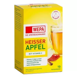 WEPA hot apple+vitamin C powder, 10X10 g