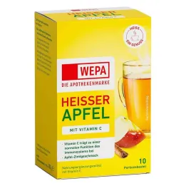 Wepa hot apple + vitamin C powder, 10X10 g