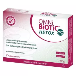 OMNI BiOTiC HETOX powder sachet, 7X6 g
