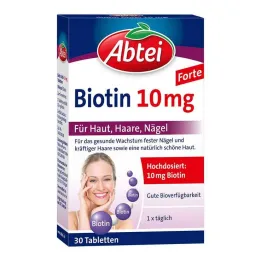 Abbey Biotin 10 mg tablets, 30 pcs
