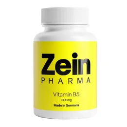 Vitamin B5 pantothenic acid 500 mg capsules, 120 pieces