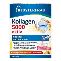Klosterfrau Collagen 5000 active granulate sticks, 20 pieces