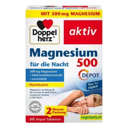 Doppelherz Magnesium 500 for the night tablets, 60 pcs