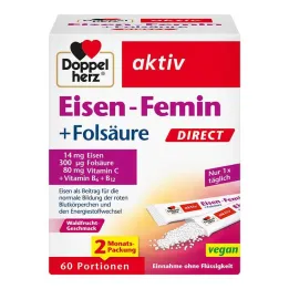 Doppelherz Iron-Femin Direct Pellets, 60 pcs
