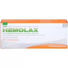 HEMOLAX 5 mg enteric coated tablets, 100 pcs