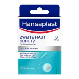Hansaplast second skin protection plaster, 6 pieces