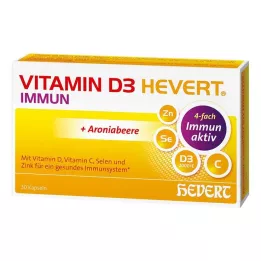 VITAMIN D3 HEVERT Immun Capsules, 30 pcs