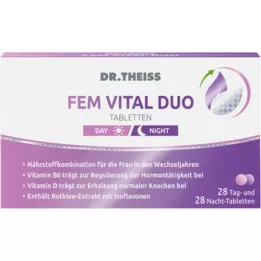 DR.THEISS FEM VITAL DUO tablets, 56 pcs
