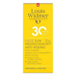 Widmer Sun Face Sun Protection Anti-Age UV 30 without P., 50 ml
