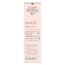 Widmer nutriderm tinted day cream UV 20 natu.01 without P, 30 ml
