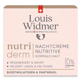 Widmer nutriderm night cream Nutritive without P., 50 ml