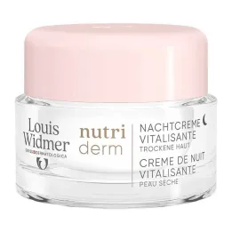 Widmer nutriderm Vitalisante night cream without perfume, 50 ml