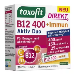 TAXOFIT B12 400 + Immune Direct Granules 20 pcs Granules, 20 pcs