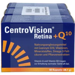 CENTROVISION Retina+Q10 capsules, 180 pcs