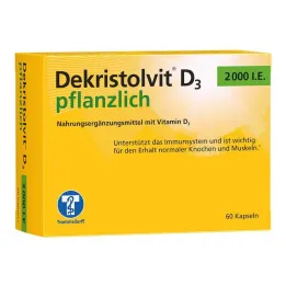 Dekristolvit D3 2000 IU vegetable capsules, 60 pieces