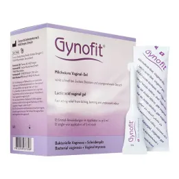 Gynofit vaginal gel with lactic acid, 12x5 ml