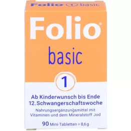 FOLIO 1 basic film-coated tablet, 90 pcs