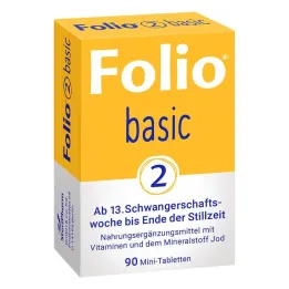 Folio 2 basic film-coated tablets, 90 pcs