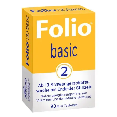 Folio 2 basic film-coated tablets, 90 pcs