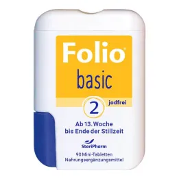 Folio 2 basic iodine-free film-coated tablets, 90 pcs