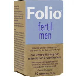 FOLIO tabletas de hombres fértiles, 30 piezas