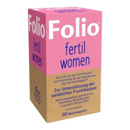 Folio fertil women soft capsules, 30 pcs