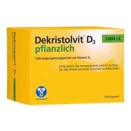 Dekristolvit D3 2000 IU vegetable capsules, 120 pieces