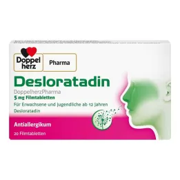 Desloratadine Doppelherzpharma 5 mg film-coated tablets, 20 pcs