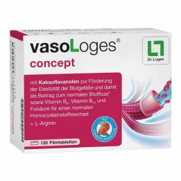 Vasologes concept film-coated tablets, 120 pcs