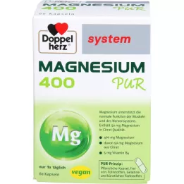 DOPPELHERZ Magnesium 400 Pur system capsules, 60 pcs