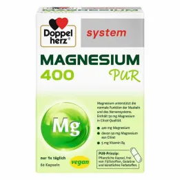 Doppelherz Magnesium 400 Pur system capsules, 60 pcs