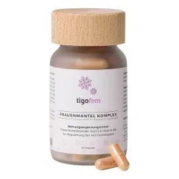 Tigofem Ladys Mantle Complex + Vit.B6 + Green Tea Capsules, 80 pcs