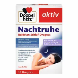 Doppelherz Night Sleep Valerian Sleep Dragees, 30 pcs