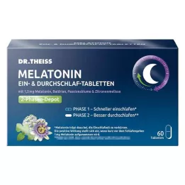 DR.THEISS Melatonin for &amp; sleep-through tablets, 60 pcs