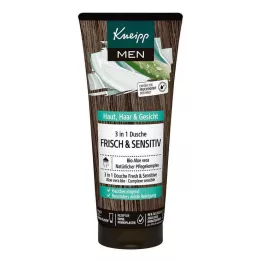 KNEIPP MEN 3in1 shower fresh & sensitive, 200 ml
