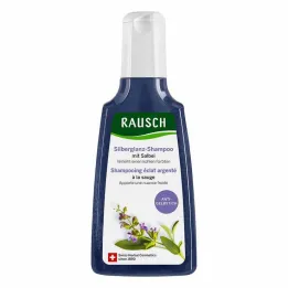 Rausch silver shine shampoo with sage, 200 ml