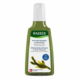 Rausch anti-grease shampoo with seaweed, 200 ml